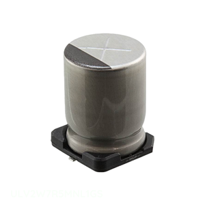 Condensador de Montaje Superficial de 7.5 uF, Canal del Fabricante, 7.5UF, 20%, 450V, SMD, ULV2W7R5MNL1GS - Product Image 1
