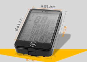Compteur <span class=keywords><strong>de</strong></span> vélo Shundong 548B pour VTT, Tableau <span class=keywords><strong>de</strong></span> codes chinois et <span class=keywords><strong>anglais</strong></span> 563B, Compteur <span class=keywords><strong>de</strong></span> vitesse et odomètre pour <span class=keywords><strong>route</strong></span>, Équipement <span class=keywords><strong>de</strong></span> cyclisme - Product Image 4