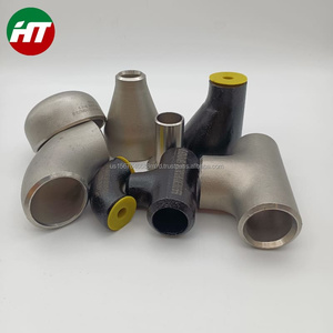 Raccords de tuyauterie sanitaires coudés à 90 degrés en acier inoxydable ASTM A403 317 1.4449 S31700 SUS317 avec filetage NPT BSP douille en T égale - Product Image 1
