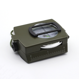 Brújula de navegación náutica multifuncional, pantalla de esfera de puntero Lensatic prismático de tamaño de bolsillo para senderismo, Camping, geológico - Product Image 3