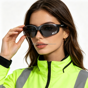 Welta Custom Logo CE EN16321&ANSI Z87.1 Certified Industrial Anti-Fog Dust-proof Clear PC <b>Lens</b> Eye Protection Safety Glasses - Product Image 5