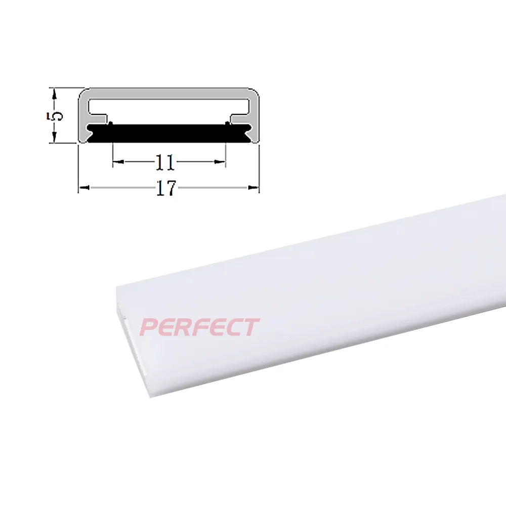 Высококачественный тонкий светодиодный алюминиевый профиль 1 м, 2 м, 3 м, канал для светодиодной ленты, алюминиевый профиль