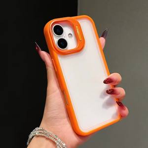 Funda para Teléfono con Soporte para Lente para iPhone 17 16 15 14 13 12 11 Pro Max, Funda Minimalista con Ranuras - Product Image 5