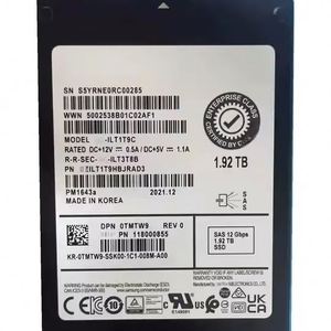 005051747 En İyi Kalite Exx 1.92TB <span class=keywords><strong>2</strong></span>.5" 7.2K 6G SFF SAS 128MB Önbellekli Katı Hal Sürücüsü (SSD) Sunucu için Kurumsal SSD - Product Image 1
