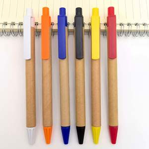 Promotion Logo Customized Recycled Paper Environmental Friendly Ballpoint Price <b>Cheap</b> Personalized <b>Pen</b> - Product Image 3