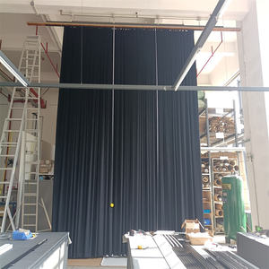 <span class=keywords><strong>Tende</strong></span> da Palcoscenico in Velluto Ignifugo Personalizzate, Grandi Dimensioni per Teatro - Product Image 2