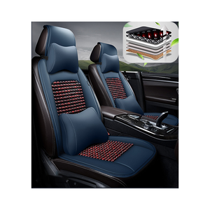 Xiangta cuentas de madera negro rojo <span class=keywords><strong>café</strong></span> fresco en verano cuentas de madera cubierta de asiento de coche de una sola pieza - Product Image 4