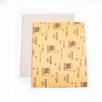 Outils abrasifs OEM acceptés, papier abrasif imperméable, feuille de ponçage humide et sèche pour le polissage des surfaces de peinture automobile