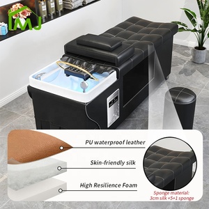 살롱 전문 헤어 워싱 마사지 의자 헤드 워터 테라피 샴푸 침대 - Product Image 4