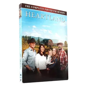 ที่กําหนดเองภูมิภาค 2 ชุดชุดดีวีดีชุดภาพยนตร์รายการทีวีภาพยนตร์โรงงานใหม่ Heartland Season 15 3DVD