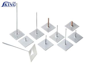 Clous d'isolation en acier robustes IKING avec rondelles à dôme pour fixation CVC - Product Image 1