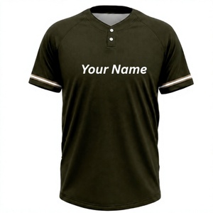 Ensemble de maillot et pantalon de baseball personnalisés pour hommes, 100% polyester, sublimation, séchage rapide, uniforme sportif, vêtements d'équipe sportive - Product Image 1