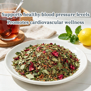 Thé en vrac 100g pour le soutien de la tension artérielle, thé pour l'<span class=keywords><strong>hypertension</strong></span>, thé pour l'équilibre sanguin, thé pour le soutien cardiovasculaire, bien-être circulatoire - Product Image 1