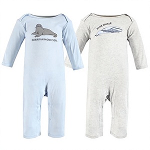 Tutina unisex per neonati <span class=keywords><strong>in</strong></span> cotone biologico a maniche lunghe con motivo a forma <span class=keywords><strong>di</strong></span> <span class=keywords><strong>foca</strong></span> <span class=keywords><strong>in</strong></span> pericolo <span class=keywords><strong>di</strong></span> <span class=keywords><strong>estinzione</strong></span>, lavabile <span class=keywords><strong>in</strong></span> lavatrice, da 0 a 3 mesi - Product Image 1