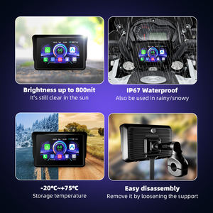 Keykeer M3+DVR in Offerta, Navigatore GPS Impermeabile da 5,5 Pollici con Schermo Touch Staccabile, Carplay, Android Auto, Full HD - Product Image 5