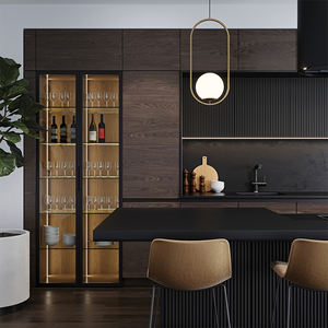 طلاء سانتوبوفا عالي اللمعان مع وحدات تخزين حديثة للجزيرة والجدران - Product Image 3