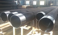 Tube de revêtement de pétrole OCTG API 5CT N80 J55 L80 2 7/8" à filetage BTC pour puits d'eau et pétrole