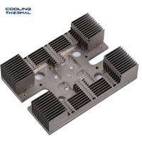 Disipador de Calor de Aletas Soldadas de Cobre de Alta Potencia Personalizado de 500W para Iluminación LED y Cajas de Ordenador