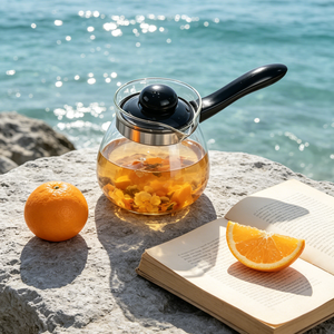 Set di Teiera e Caffettiera in Vetro di Qualità Superiore con Infusore per Frutta, Portatile per Uso Interno/Esterno, Piccolo Regalo per Amanti del Tè - Product Image 6