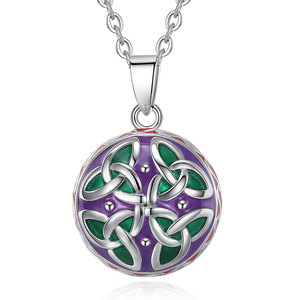 Changda Celtic Mexican Jewelry Angel Callers Balls Bola Harmony Bells Llamador De Angeles Mexicanos Dijes <span class=keywords><strong>Arabesco</strong></span> Colgantes - Product Image 1