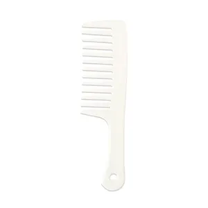 Hair Comb 11 Colors Wholesale Custom LOGO Detangling Shower Hair Comb Heat-Resistant Large Plastic Hair Wide Tooth Hair Comb Wig Comb