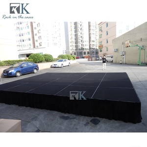 Plateforme de Scène Modulaire Durable avec Revêtement Moquetté pour Batterie - En Promotion - Product Image 4