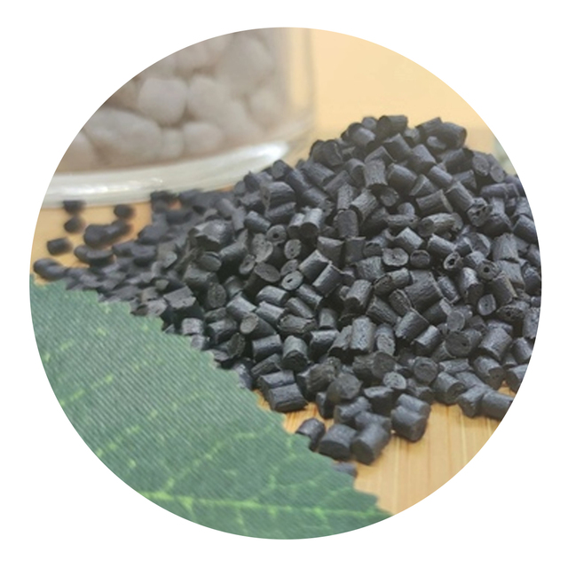 30% Glass Fiber Reinforced PA66 Granules Black Glass Nylon 66 Virgin Material High Strength Heat Polyamide66 PEI Plastic