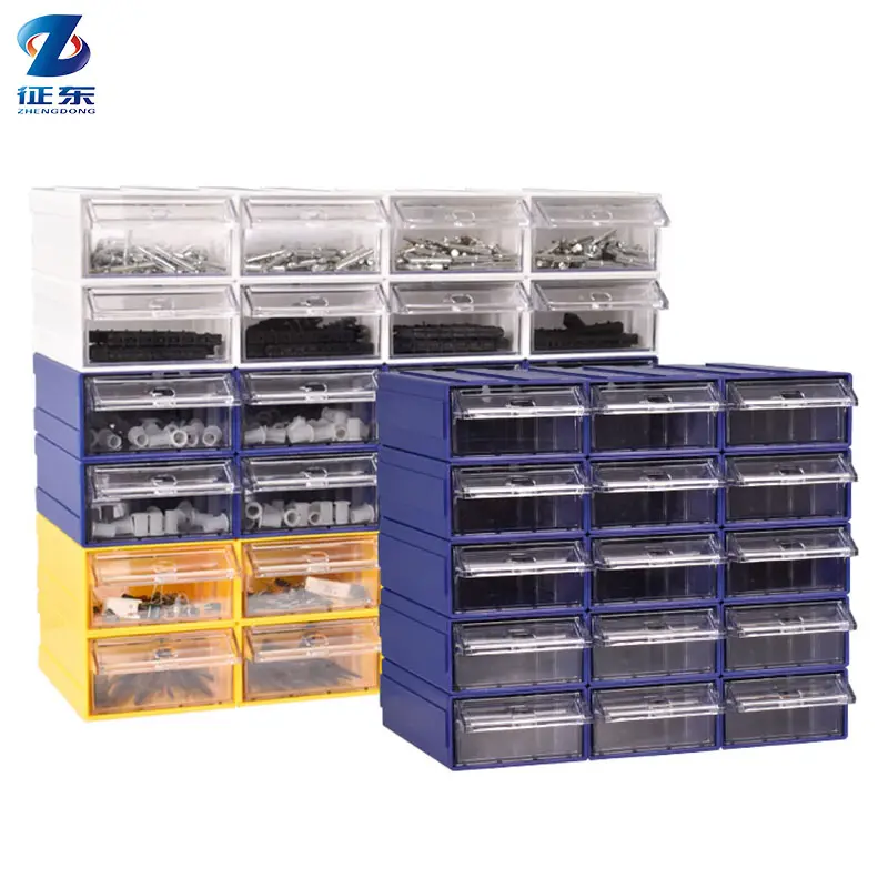 Kids Multicoloured Craft Storage Component Storage Drawer Toy Storage Cabinet Adjustable Drawer Organizer