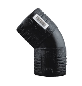 PE100 Electrofusion Elbow45 Deg pour la distribution de <span class=keywords><strong>gaz</strong></span> Raccords HDPE Accouplement d'électrofusion - Product Image 1