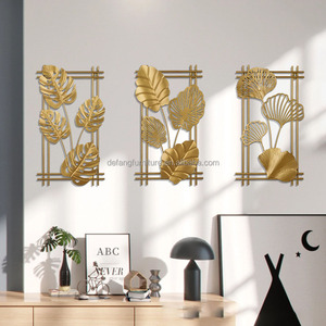 Decorazione moderna della parete del metallo nordico nuovo stile cinese di arte del ferro per la casa dei ristoranti che vivono ingresso del corridoio appeso - Product Image 3