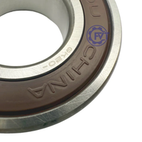 Roulement à billes à gorge profonde 2RS série 6000, alésage 10-20 mm, GCr15, faible bruit, étanchéité en caoutchouc, pour moteur et compresseur
