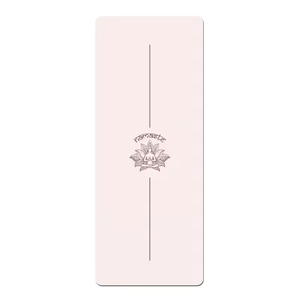Tapis de yoga Peak en caoutchouc naturel PU, antidérapant, avec lignes de <span class=keywords><strong>pose</strong></span>, pour exercices de fitness, épaissi, de luxe, pour la danse et usage domestique, vente en gros - Product Image 5