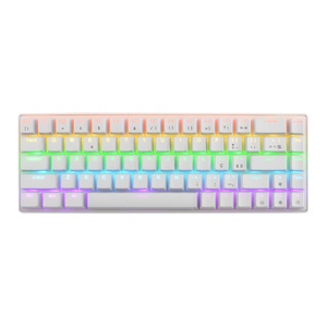 Clavier mécanique portable filaire USB blanc personnalisable pour les joueurs - Product Image 1