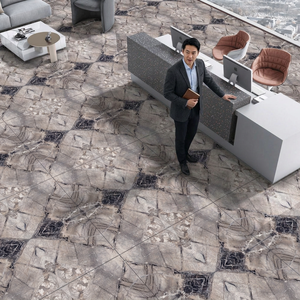 Blue Book Match 24x48 Inch Glossy Book Match Porcelain Tiles 60x120cm Luxury Marble Collection - Product Image 4