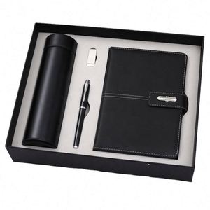 Artículos Promocionales al por Mayor, Cuaderno Personalizable, Diario, Termo, Set de Regalo con Cuaderno, Bolígrafo y Botella de Agua - Product Image 1
