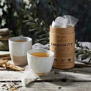 Tube cylindrique personnalisé, pot cosmétique rond, boîte à thé et à café, emballage en papier kraft biodégradable pour les aliments en papier, emballage pour les bonbons gélifiés - Product Image 4