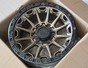 Mingyue 4X4 hors route 17X9J 18X9J PCD 6X139.7 6X135 noir ET-6 roue de voiture de tourisme pour Sliverado 4Runner Ford F-150 Tacama Ranger - Product Image 4