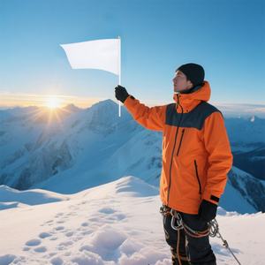 DIY Custom Sublimation Printing Hand-Waving Flags <b>Personalized</b> Sports Events Mini Flag Banners Polyester Portable Promotional - Product Image 4