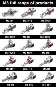 <span class=keywords><strong>Ampoule</strong></span> de <span class=keywords><strong>phare</strong></span> LED 50W tout-en-un à refroidissement par ventilateur, faisceau haut/bas, puce ZES, étanche IP68, universelle pour FJ Cruiser (M3/H4/H7/H11/9006/9005) - Product Image 6