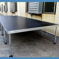 Plate-forme d'étape portative de certification de qualité de RK avec la jambe d'étape réglable de taille pour l'événement