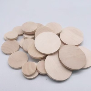 Discos Redondos de Madera para Manualidades 25 30 35 38 40 50mm Madera Sólida para Proyectos de Bricolaje y Decoraciones - Product Image 4