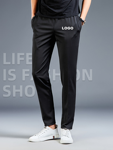 Avec une poche latérale de bonne qualité Pantalons pour hommes pour travailler Cuisine Cuisson Résistant à l'eau de Javel Uniformes Logo <span class=keywords><strong>Pantalon</strong></span> de chef personnalisé pour hommes - Product Image 2