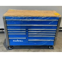 Coffre de rangement d'outils de garage à 11 tiroirs, robuste, 377 pièces, chariot à outils roulant, établi