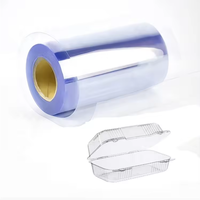 Article le plus vendu : Rouleaux de feuilles de plastique RPET 200 microns, rouleaux de film PET, service de découpe pour thermoformage, taille personnalisée, haute qualité