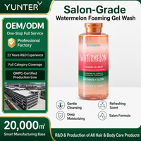 Gel Douche Vegan Parfumé à la Pastèque et Niacinamide, Nourrissant, Éclaircissant, Hydratant, Rafraîchissant, Moussant, Naturel, Pour Tous Types de Peau