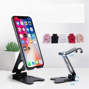Điện Thoại Di Động Đứng Cho Góc Chiều Cao Có Thể Điều Chỉnh Bàn Mạnh Mẽ Nhôm Kim Loại Điện Thoại Chủ Cho Iphone, Ipad, Tất Cả Các <span class=keywords><strong>Android</strong></span> Điện Thoại thông minh - Product Image 1