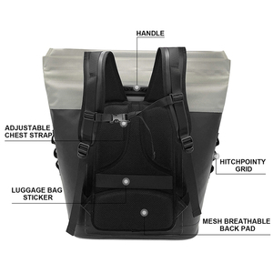 Biểu Tượng Tùy Chỉnh Cách Điện Tote Túi Không Thấm Nước Tính Năng Cá Nhân Mát Cho Du Lịch Rượu Vang Thực Phẩm Nhiệt TPU Chất Liệu Thư Mô Hình - Product Image 4