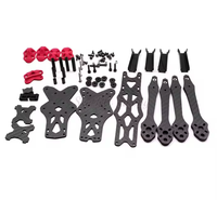 Kit de châssis de quadricoptère RC en fibre de carbone de 5-6 pouces (225/260/295 mm) avec bras de 5,5 mm d'épaisseur
