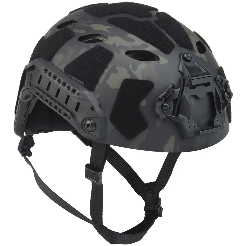 Hete Verkoop Buitensportspel Hoge Kwaliteit Hoofdbeschermingshelm Lichtgewicht En Hoog Uitgesneden Tactische Helm