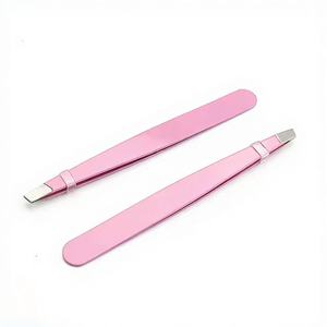 Pince à épiler en acier inoxydable à pointe fine de haute qualité pour une épilation précise, légère, durable et réutilisable à la maison ou au salon - Product Image 1